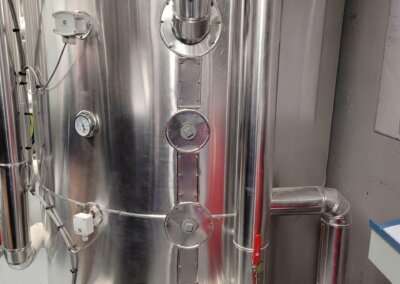 Chaufferie avec ballon tampon Li-Mithra dans un immeuble de 36 logements Belfort